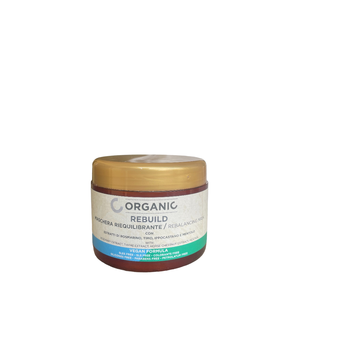 Mascarilla vegana reequilibrante - ORGANIC 500 ml