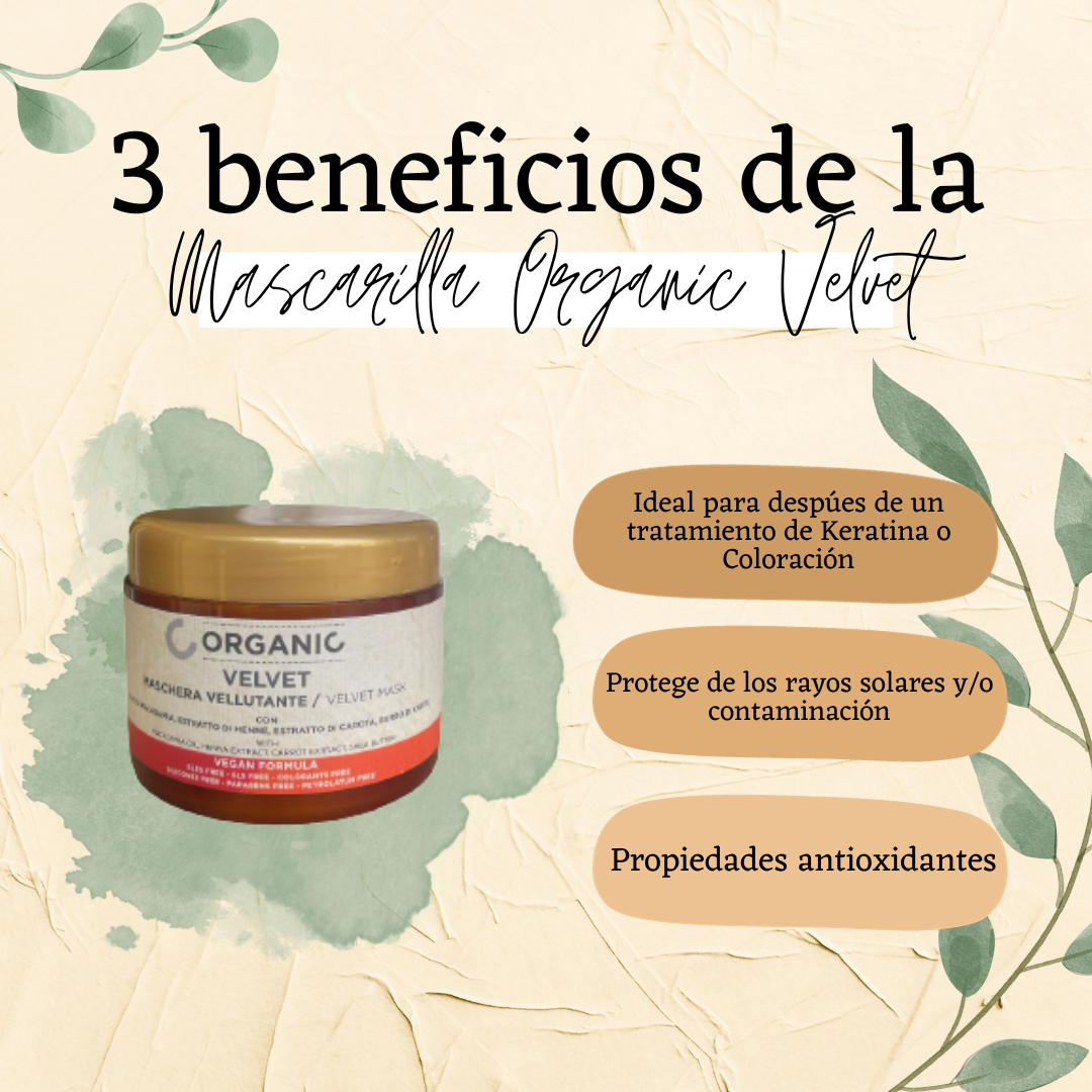 Mascarilla vegana anti daños - ORGANIC 500 ml - Image 2